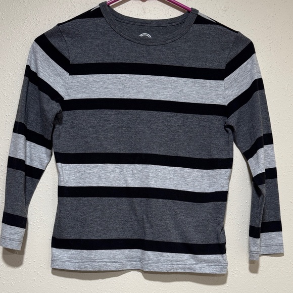 wonder nation Other - 5/20$ Boys Size 8 Black and Gray Striped Long Sleeve Wonder Nation